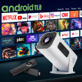 Salange P330 Mini Projector 280 ANSI 4K Native 1080P Wifi6 BT5.0 Android 11 Cinema Outdoor Video Game Console.