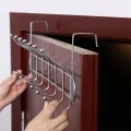 Multi-purpose Door Hanger Closet Door Hooks Coat And Towel Rack Door Hanger Hooks Over-the-door Storage. 