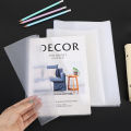 10 Sheets/set Transparent Self-adhesive Paper Book Cover protectiove Film Waterproof Non-slip Book Cover Notebook. 