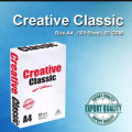 Creative 65Gsm A4 Size Offset Paper Premium Quality -500 Sheets 01 Ream. 