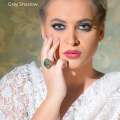 Bella Contact Lens Gray Shadow.