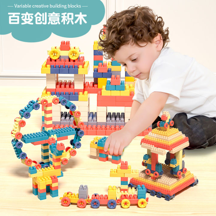 Fun%20Creative%20Building%20Blocks%20Girls%20Qizhi%20Assembly%20Children%20Variety%20Large%20Particles%20Early%20Education%20Baby%20Male%20Gifts%20Toys%20Wholesale%20-%20Image%202