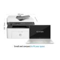 HP LaserJet MFP 137fnw 20PPM Print Scan Copy Fax Black & White Wireless Network Printer With ADF. 