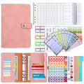 A6 Money Budget Plan Flipchart 12 Zipper Envelope Cash Envelope Budget Flipchart Set Daily Planner Money Binder. 