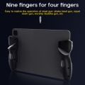 Game Trigger,Phone Controller 6 Finger Game Controller Gamepad for Joystick Handle Game.