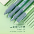 China Fengyun Grip Gel Pen ST Head Quick-Drying Pressing Pen Good-looking Sponge Sheath Black Brush Pen. 