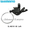 Shimano SL-M310 3x8-Speed Bike Shifters Left & Right Pair - High-Quality Bicycle Gear Levers.