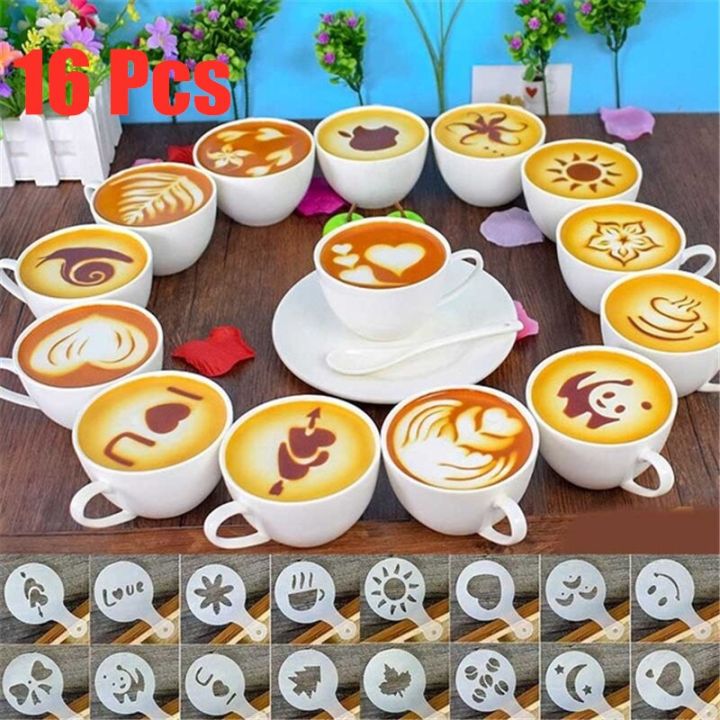 16%20Pcs/Set%20Mixed%20Style%20Cappuccino%20Iatte%20Mold%20Duster%20Cake%20Mold%20Spray,%20Coffee%20Iatte%20Mold%20Coffee%20Decor%20Coffee%20Accessories%20-%20Image%203