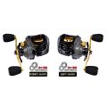 Pesca Carp Fishing 7.2: 18 + 1BB Carbon Fiber Baitcasting Reel Spinning Reel Fishing Wheel 10KG Max Drag. 