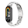 Mi Band 8 Strap for Xiaomi Smart Band 8 Bracelet NFC Global Version Stainless Steel Watch Bands Miband 8 Metal Straps.