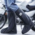 Professional Long Shoe Rain Cover Rain Boot Covers Waterproof Reusable Motorcycle Cycling Bike Knee Boots Shoes Cover. 