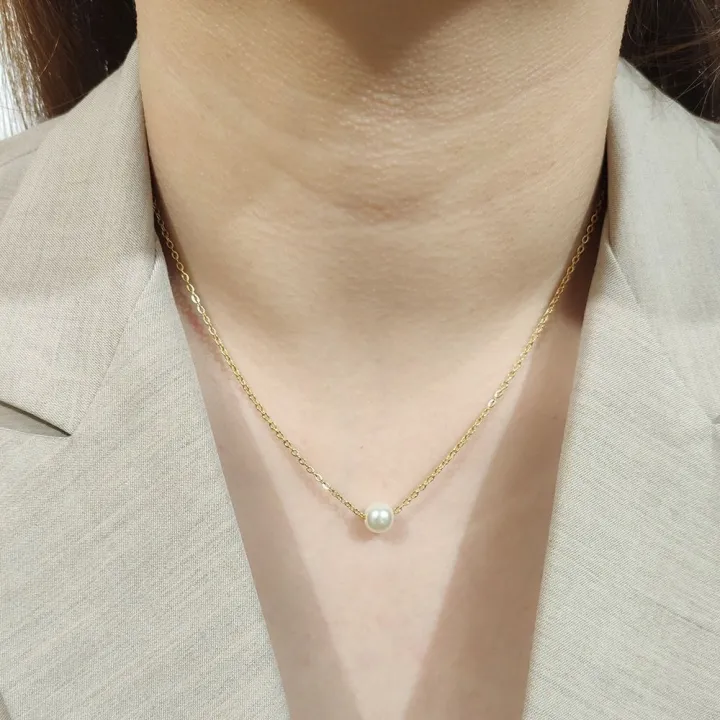 Fashion%20Sweet%20Pearl%20Ball%20Droplets%20Chain%20Necklace%20-%20Image%203