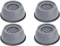 Shock pad 4 pcs noise cancelling washing machine support, washer and dryer anti-vibration pads, slip anti vibration and noise reducing rubber washing machine feet pads. 