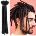 20cm Men Handmade Dreadlock Crochet Hair Extensions Soft Reggae Hair Synthetic Hair Braids For Women.