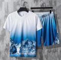 New Summer product's For Mens Half T-Shirt & 3 quater Trouser Combo Set. 