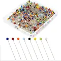 Sewing Pins 38mm Glass Ball Head Push Quilting Pins for Jewelry DIY Sewing Tool Creek. 