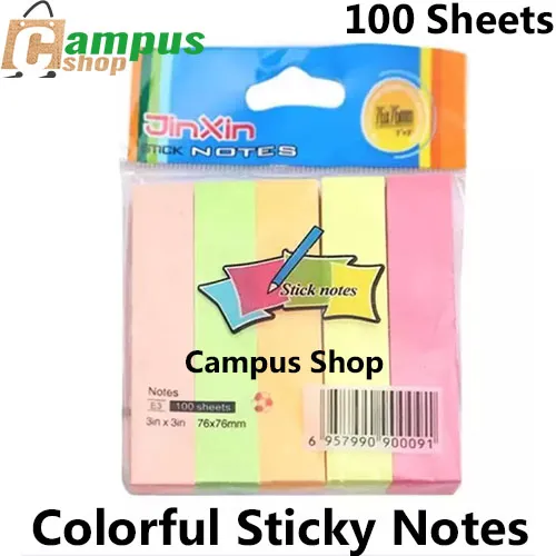 Multi%20color%20Sticky%20Notes%20100%20Sheets%20-%20Image%203