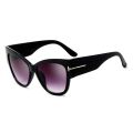 2021 New Women Fashion Big Cat Eye Sunglasses Ladies Luxury Brand Trending T-shaped  personality sunglasses UV400. 
