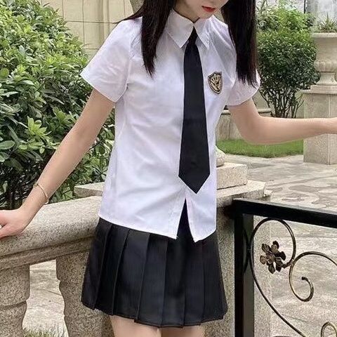 %E3%80%90Three-Piece%20Suit%E3%80%91Two-Piece%20Preppy%20Style%20Pleated%20Skirt%20Suit%20Female%20Summer%20Loose%20Shirt%20Female%20Student%20Korean%20Style%20Uniform%20-%20Image%208