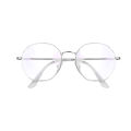 Fashion Vintage Octagonal Frame Anti Blue Light Glasses Oversized Office Computer Blue Light Blocking Glasses. 