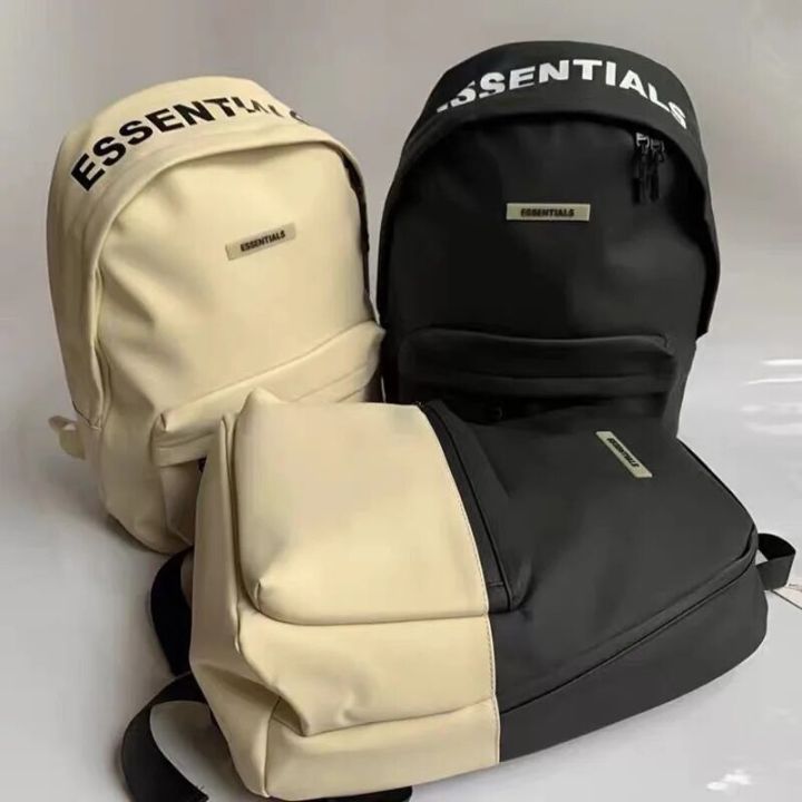ESSENTIALS%20Men%20Women%20Black%20White%20Backpack%20College%20Student%20Casual%20Large%20Capacity%20Waterproof%20Bookbag%20Fashion%20Laptop%20Bag%20Travel%20-%20Image%206