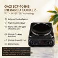 Gazi SCF-101HB 2200W Smiss Infrared Cooker. 