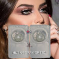 Bella Contact Lens - Glow Husky Gray Green. 