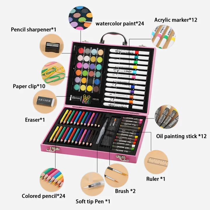 Unicorn%20Space%20Kids%20Art%20Set%20%E2%80%93%20Coloring,%20Drawing%20&%20Painting%20Crayons%20Acrylic%20Color%20Gift%20Set%20%E2%80%93%2088%20Pcs%20-%20Image%206