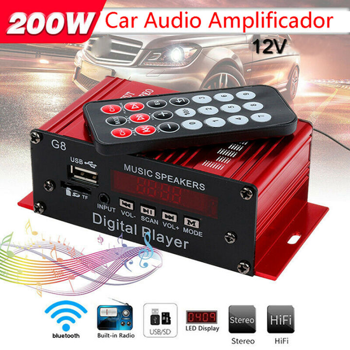 G8%20Car%2012V%20200W%202%20Channel%20Digital%20Power%20Amplifier%20Stereo%20bluetooth%20AUX%20FM%20MP3%20Fengshi%20-%20Image%209