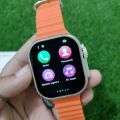 K10 Ultra Smart Watch with Sim supported Big Display Wireless Charger Fitness Tracking Bluetooth connect smartwatch.