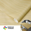 Fantasnight Wood Vinyl Wrap Sticky Back Plastic Roll Dark Brown Self Adhesive wallpaper Wooden Peel and Stick for Furniture Surfaces Walls Countertop DIY.