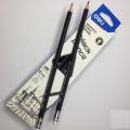 Deli E38029N Black Triangular Pencil HB.