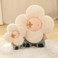 Creative Sunflower Head Baby Human Body Plush Toy Stuffed Kawaii Flower Pillow Cute Room Decor Doll for Kids Girls Birthday Gift. 