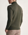 Mens Premium Cotton Turtleneck Long Sleeve Knit Sweater From Levin.
