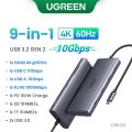 UGREEN USB C Docking Station 13 in 1 4K Triple Display Dual HDMI 10Gbps USB C HUB 100W PD SD/TF for MacBook Pro Air Dell XPS. 