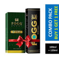 FOGG 100ml Intensio + FOGG 120ml Black Aqua. 