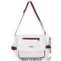 2023 Women's Bag Korean Style Female Messenger Bags College Large Capacity Versatile Shoulder Bag Student School Bags Bolsos Sac. 