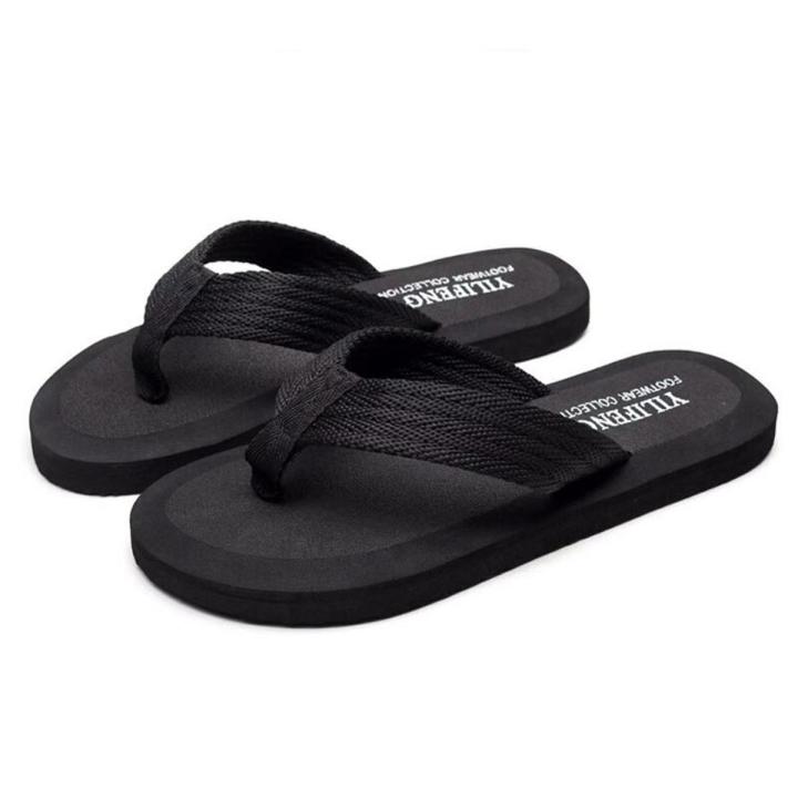 High Quality Summer Men Flip Flops Beach Slippers Beach Sandals Non-slip Home Chanclas Slipper Anti-slip Zapatos Hombre Shoes