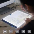 A4 LED Light Pad For Painting Drawing Tablet USB Powered Light Board 3.5mm Ultra-thin Copy Pad Panel Table Tracing Drawing Board. 
