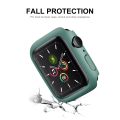 （COD） ENKAY Hat-Prince PC Frame + Full Coverage PMMA HD Screen Protector Film For Apple Watch Series 8 / 7 45mm. 