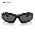 Geometric Frame Cyber Y2K Sunglasses Men Sporty Wrap Around Intricate Cutouts Sun Glasses Women Fashion Luxury Brand Punk Shades. 