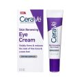 Cerave Skin renewing Eye Cream for Wrinkles with Caffeine and Hyaluronic Acid, Fragrance Free 14.2 gm. 