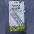 4pcs/lot Household Home Essential Useful S Shaped Hooks Kitchen Stainless Steel Hanging Hanger Storage Holders Organizer.