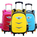Star Bright Primary School Student Trolley Schoolbag Boys and Girls1-3-6Grade Waterproof Children's Burden Reduction Schoolbag6-12One Year Old. 