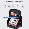 GOLDEN WOLF Cross Body Shoulder Bags for Men,  Water-resistant Messenger Bag, 3L Small Crossbody Bag Sling Bag. 
