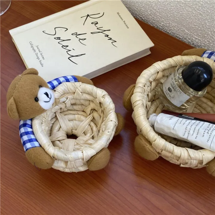 Durable%20Cartoon%20Storage%20Basket%20Eco-friendly%20Woven%20Multi-purpose%20Hand%20Woven%20Basket%20Handmade%20Cartoon%20design%20Bear/Rabbit%20braid%20Basket%20for%20Home%20decorations%20Nursery%20organization%20storage%20Laundry%20room%20-%20Image%202