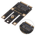 M.2 NGFF to mini pci-e (pcie+usb) adapter for m.2 wifi bluetooth wireless card.
