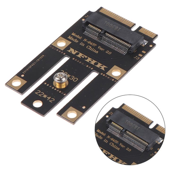 M.2%20NGFF%20to%20mini%20pci-e%20(pcie+usb)%20adapter%20for%20m.2%20wifi%20bluetooth%20wireless%20card%20-%20Image%202