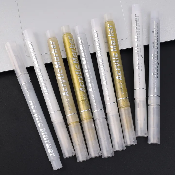 1/3Pcs%20High-gloss%20Gold%20Silver%20White%20Painting%20Graffiti%20Pens%20Waterproof%20Ink%20Acrylic%20Markers%20-%20Image%205