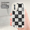 【Big-promotion】 FINDWORLD for A55 Cartoon Cute Bears Lambskin Texture Soft Back Cover Phone Case.
